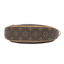 ルイヴィトン LOUIS VUITTON ループ M81098 モノグラム モノグラムキャンバス 2WAYバッグ ゴールド金具 茶 ハンドバッグ ショルダー ハーフムーン
