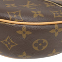 ルイヴィトン LOUIS VUITTON ループ M81098 モノグラム モノグラムキャンバス 2WAYバッグ ゴールド金具 茶 ハンドバッグ ショルダー ハーフムーン
