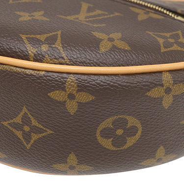 ルイヴィトン LOUIS VUITTON ループ M81098 モノグラム モノグラムキャンバス 2WAYバッグ ゴールド金具 茶 ハンドバッグ ショルダー ハーフムーン