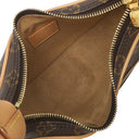 ルイヴィトン LOUIS VUITTON ループ M81098 モノグラム モノグラムキャンバス 2WAYバッグ ゴールド金具 茶 ハンドバッグ ショルダー ハーフムーン
