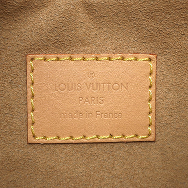 ルイヴィトン LOUIS VUITTON ループ M81098 モノグラム モノグラムキャンバス 2WAYバッグ ゴールド金具 茶 ハンドバッグ ショルダー ハーフムーン