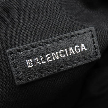 バレンシアガ BALENCIAGA ル カゴール 719065 ブラック デニム ショルダーバッグ シルバー金具 黒 デニム