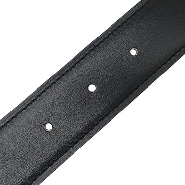 エルメス HERMES コンスタンスH #100 H オ カレ ブラック×ゴールド トゴ ボックスカーフ #100 ベルト シルバー金具 新品 未使用 リバーシブル キット 2025年製