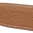 エルメス HERMES コンスタンスH #100 H オ カレ ブラック×ゴールド トゴ ボックスカーフ #100 ベルト シルバー金具 新品 未使用 リバーシブル キット 2025年製