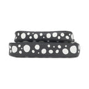 ルイヴィトン LOUIS VUITTON LV×YK ミュルティ ポシェット アクセソワール M46410 ブラック×ホワイト モノグラムアンプラント ショルダーバッグ シルバー金具 草間彌生