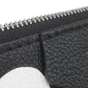 ルイヴィトン LOUIS VUITTON LV×YK ミュルティ ポシェット アクセソワール M46410 ブラック×ホワイト モノグラムアンプラント ショルダーバッグ シルバー金具 草間彌生