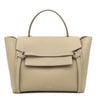 セリーヌ CELINE ベルトバッグ ミニ ベージュ レザー ハンドバッグ ゴールド金具 ショルダーストラップ欠品
