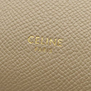 セリーヌ CELINE ベルトバッグ ミニ ベージュ レザー ハンドバッグ ゴールド金具 ショルダーストラップ欠品