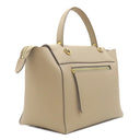セリーヌ CELINE ベルトバッグ ミニ ベージュ レザー ハンドバッグ ゴールド金具 ショルダーストラップ欠品