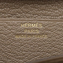 エルメス HERMES ベアンスフレ エトゥープ シェーブル 長財布 ゴールド金具 グレージュ