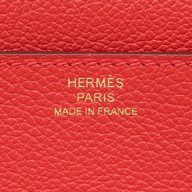 エルメス HERMES コンスタンス ロング トゥー ゴー ルージュクー エバーカラー 長財布 ゴールド金具 新品 未使用 赤 2025年製