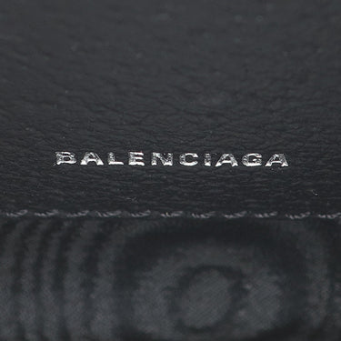 バレンシアガ BALENCIAGA BALENCIAGA × GUCCI ザ ハッカー プロジェクト 680130 ブラック キャンバス レザー ショルダーバッグ シルバー金具 グッチコラボ
