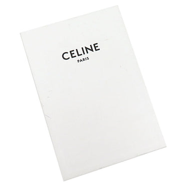 セリーヌ CELINE スモール フラップウォレット トリオンフ 10D783DPV.38SI ブラック カーフ 三つ折り財布 シルバー金具 黒