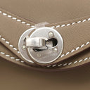 エルメス HERMES リンディ2 ミニ 20 エトゥープ ヴォースイフト ショルダーバッグ シルバー金具 新品 未使用 グレージュ 2026年製