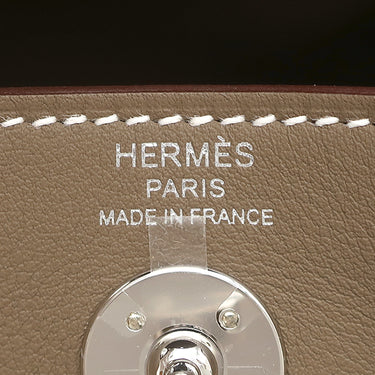 エルメス HERMES リンディ2 ミニ 20 エトゥープ ヴォースイフト ショルダーバッグ シルバー金具 新品 未使用 グレージュ 2026年製