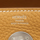 エルメス HERMES リンディ 26 ナチュラルサブレ トリヨンクレマンス 2WAYバッグ シルバー金具 カーキ 2025年製