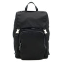 プラダ PRADA トライアングルロゴ バックパック 2VZ135 NERO ナイロン レザー テスートモンターニュ リュック・デイパック シルバー金具 黒 リュック 大容量
