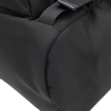 プラダ PRADA トライアングルロゴ バックパック 2VZ135 NERO ナイロン レザー テスートモンターニュ リュック・デイパック シルバー金具 黒 リュック 大容量