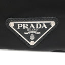 プラダ PRADA トライアングルロゴ バックパック 2VZ135 NERO ナイロン レザー テスートモンターニュ リュック・デイパック シルバー金具 黒 リュック 大容量