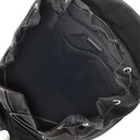 プラダ PRADA トライアングルロゴ バックパック 2VZ135 NERO ナイロン レザー テスートモンターニュ リュック・デイパック シルバー金具 黒 リュック 大容量