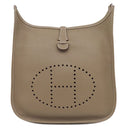 エルメス HERMES エヴリン3 PM エトゥープ トリヨンクレマンス ショルダーバッグ シルバー金具 グレージュ エブリン 2024年製