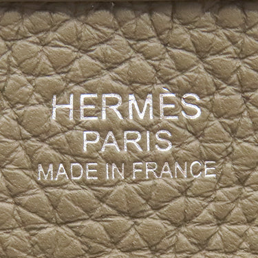 エルメス HERMES エヴリン3 PM エトゥープ トリヨンクレマンス ショルダーバッグ シルバー金具 グレージュ エブリン 2024年製