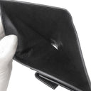 ジバンシイ GIVENCHY GV3 ミディアム ウォレット BB601GB08Z ブラック ゴートレザー 二つ折り財布 ゴールド金具 黒 コンパクト ダイヤモンドキルト