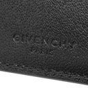 ジバンシイ GIVENCHY GV3 ミディアム ウォレット BB601GB08Z ブラック ゴートレザー 二つ折り財布 ゴールド金具 黒 コンパクト ダイヤモンドキルト