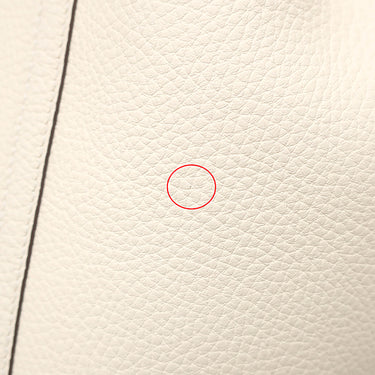 エルメス HERMES ピコタンロック 18 PM ナタ トリヨンクレマンス ハンドバッグ シルバー金具 新品 未使用 アイボリー 2025年製