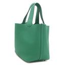 エルメス HERMES ピコタンロック 18 PM ヴェールヴェルティゴ トリヨンクレマンス ハンドバッグ シルバー金具 新品 未使用 緑 2025年製