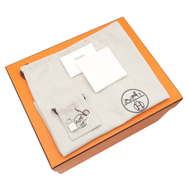 エルメス HERMES ピコタンロック MM 22 ゴールド トリヨンクレマンス ハンドバッグ シルバー金具 茶 2025年製