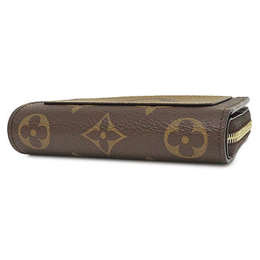 ルイヴィトン LOUIS VUITTON ポルトフォイユ ルー M81461 モノグラムリバース モノグラムキャンバス モノグラムリバースキャンバス 二つ折り財布 ゴールド金具 ラウンドファスナー