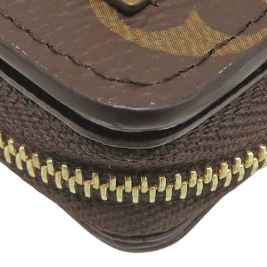 ルイヴィトン LOUIS VUITTON ポルトフォイユ ルー M81461 モノグラムリバース モノグラムキャンバス モノグラムリバースキャンバス 二つ折り財布 ゴールド金具 ラウンドファスナー
