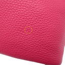 エルメス HERMES ピコタンロック 18 PM タッチ フランボワーズ トリヨンクレマンス アリゲーターマット ハンドバッグ シルバー金具 クロコ