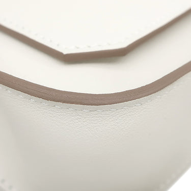 エルメス HERMES ジプシエール ミニ グリペール ヴォースイフト ショルダーバッグ シルバー金具 白 2025年製