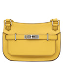 エルメス HERMES ジプシエール ミニ ジョーヌナプル エバーカラー ショルダーバッグ シルバー金具 黄色