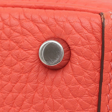 エルメス HERMES リンディ ミニ 20 ローズテキサス トリヨンクレマンス ショルダーバッグ シルバー金具