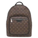 ルイヴィトン LOUIS VUITTON ジョッシュ NV M45349 モノグラムマカサー モノグラムマカサー リュック・デイパック シルバー金具 茶