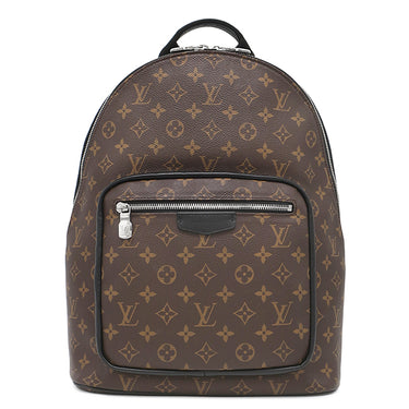ルイヴィトン LOUIS VUITTON ジョッシュ NV M45349 モノグラムマカサー モノグラムマカサー リュック・デイパック シルバー金具 茶