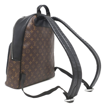 ルイヴィトン LOUIS VUITTON ジョッシュ NV M45349 モノグラムマカサー モノグラムマカサー リュック・デイパック シルバー金具 茶