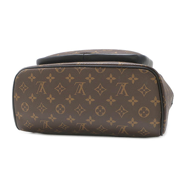 ルイヴィトン LOUIS VUITTON ジョッシュ NV M45349 モノグラムマカサー モノグラムマカサー リュック・デイパック シルバー金具 茶