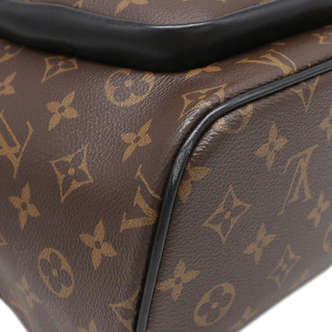 ルイヴィトン LOUIS VUITTON ジョッシュ NV M45349 モノグラムマカサー モノグラムマカサー リュック・デイパック シルバー金具 茶