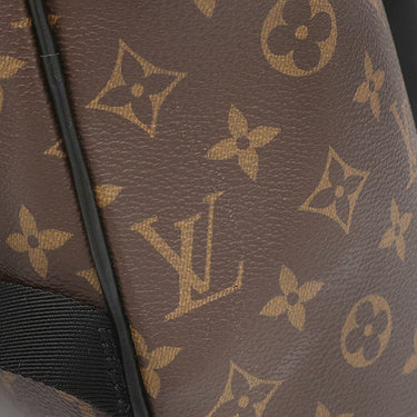 ルイヴィトン LOUIS VUITTON ジョッシュ NV M45349 モノグラムマカサー モノグラムマカサー リュック・デイパック シルバー金具 茶