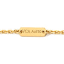 ヴァンクリーフアーペル Van Cleef & Arpels ヴィンテージ アルハンブラ ペンダント VCARA45900 パールホワイト×イエローゴールド K18YG マザーオブパール ネックレス 白 750 18K YG シェル