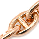 エルメス HERMES シェーヌダンクル PM ローズゴールド K18PG ブレスレット ピンクゴールド 18コマ 18K 750 PG