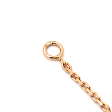 ヴァンクリーフアーペル Van Cleef & Arpels ヴィンテージ アルハンブラ VCARP4KK00 グレーXローズゴールド K18PG グレーマザーオブパール ネックレス 750 18K グレー シェル
