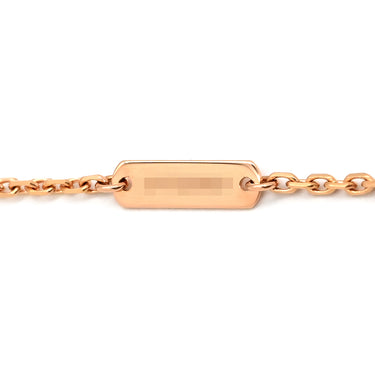 ヴァンクリーフアーペル Van Cleef & Arpels ヴィンテージ アルハンブラ VCARP4KK00 グレーXローズゴールド K18PG グレーマザーオブパール ネックレス 750 18K グレー シェル