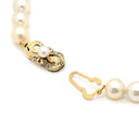 ミキモト MIKIMOTO パール 6.8-7.3mm パールホワイト×イエローゴールド K14YG パール ネックレス MIKIMOTO 真珠 14K 585
