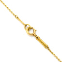 ティファニー Tiffany & Co バイザヤード シングルダイヤモンド ペンダント イエローゴールド K18YG ダイヤモンド ネックレス 18K AU750 YG 1P 1粒 エルサペレッティ