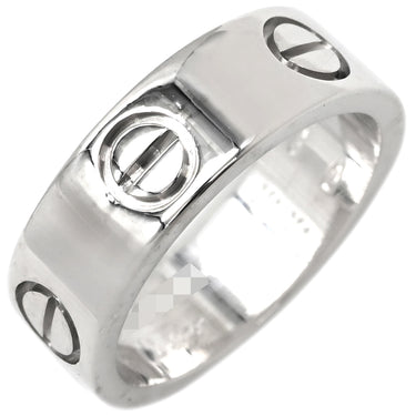 カルティエ Cartier LOVE ラブリング B4084700 ホワイトゴールド K18WG #48(JP8) リング 指輪 750 18K WG クラシックモデル 7.5号